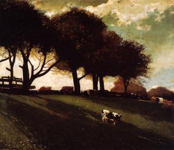 溫斯洛 荷默 Twilight at Leeds, New York 溫斯洛 荷默 Twilight at Leeds, New York